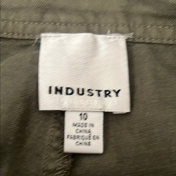 NWT Industry Republic Cargo Pants Lyocell Linen
Cotton Straight Leg Women's Sz10 - Picture 7 of 17